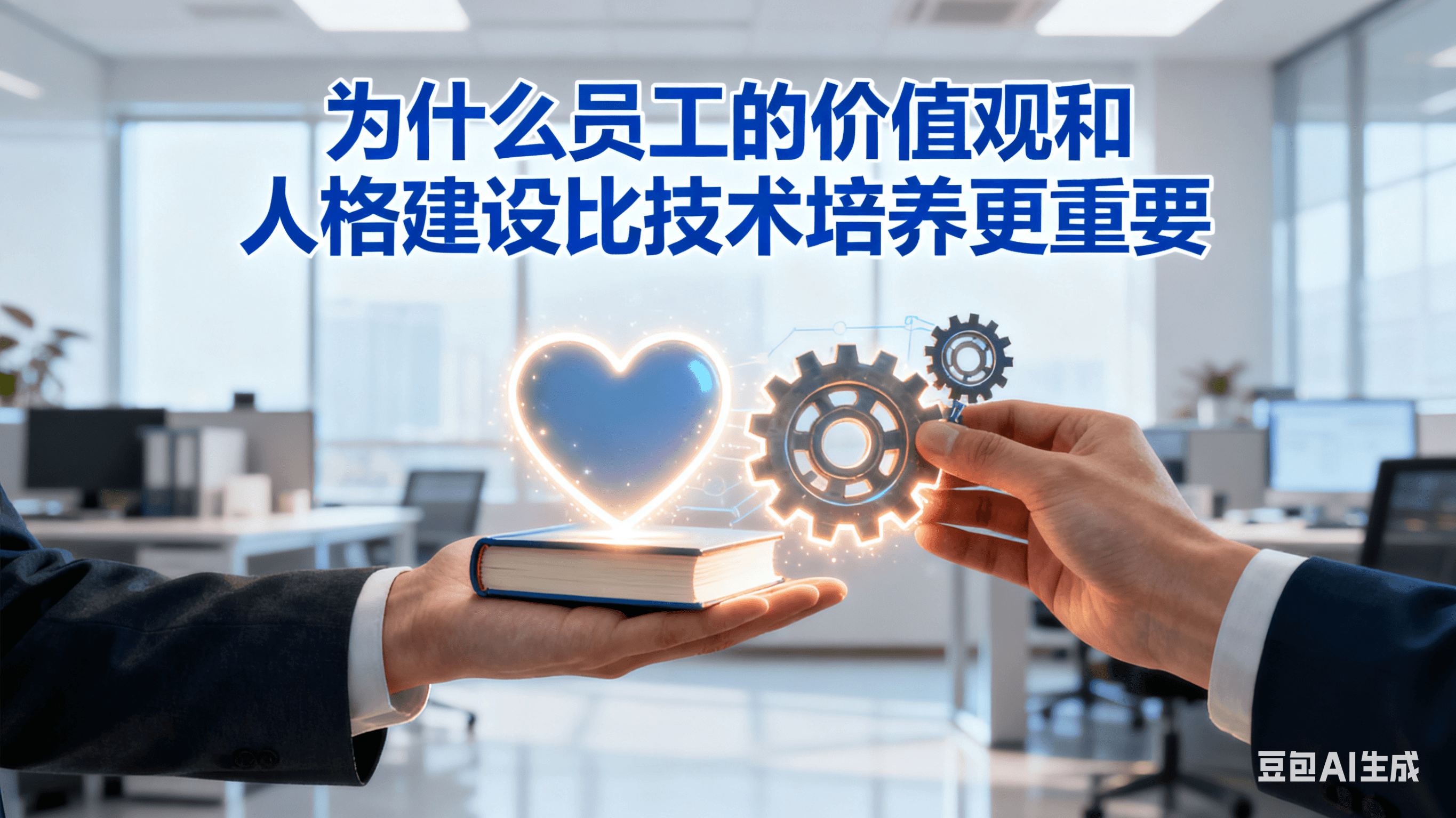 为什么员工的价值观和人格建设比技术培养更重要
